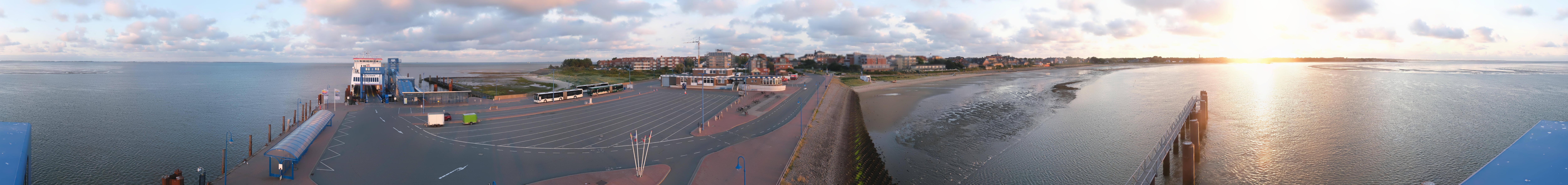 Archiv Foto Webcam Insel Amrum - Fähranleger Wittdün