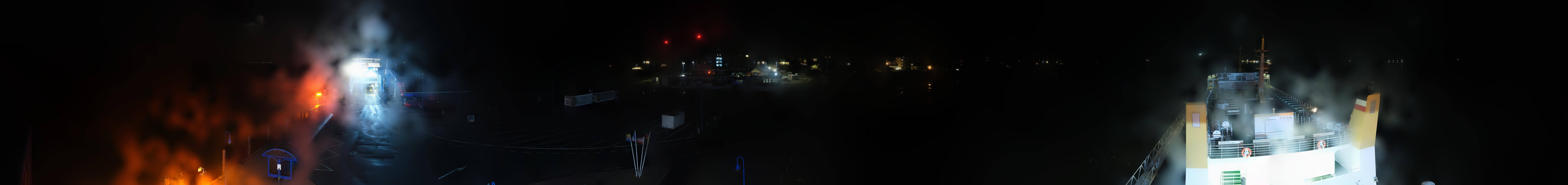 Archived image Webcam Amrum Island - Ferry dock Wittdün