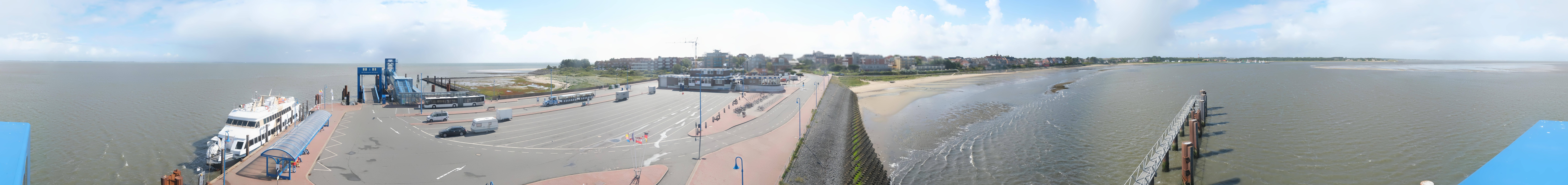 Archiv Foto Webcam Insel Amrum - Fähranleger Wittdün
