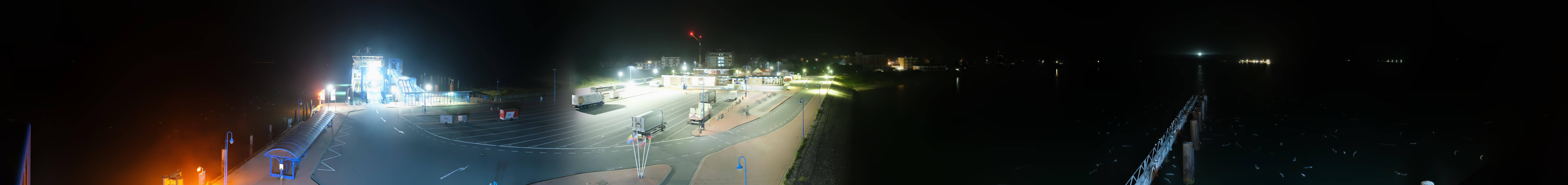 Archiv Foto Webcam Insel Amrum - Fähranleger Wittdün