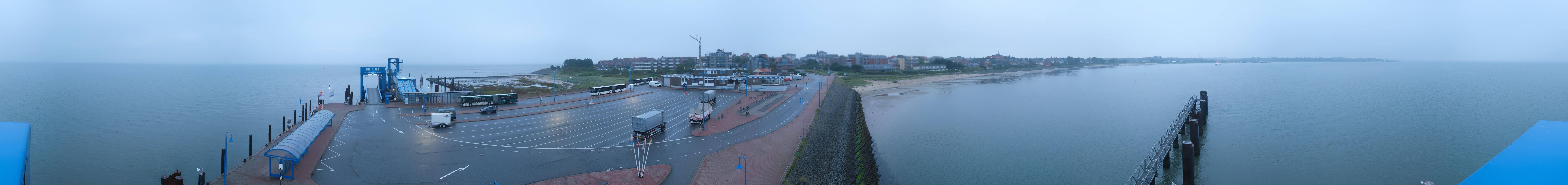 Archiv Foto Webcam Insel Amrum - Fähranleger Wittdün
