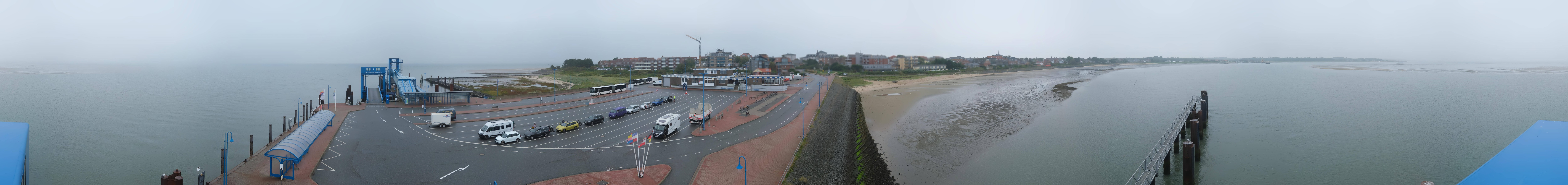 Archiv Foto Webcam Insel Amrum - Fähranleger Wittdün
