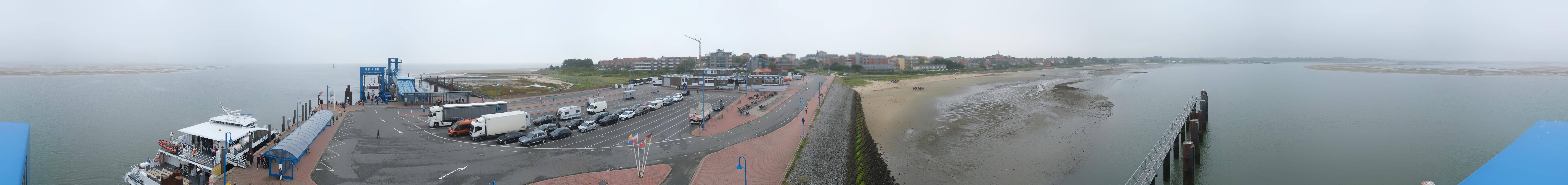Archiv Foto Webcam Insel Amrum - Fähranleger Wittdün