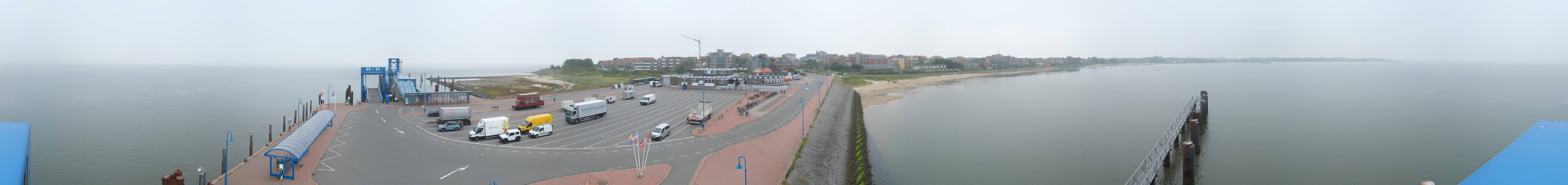 Archiv Foto Webcam Insel Amrum - Fähranleger Wittdün
