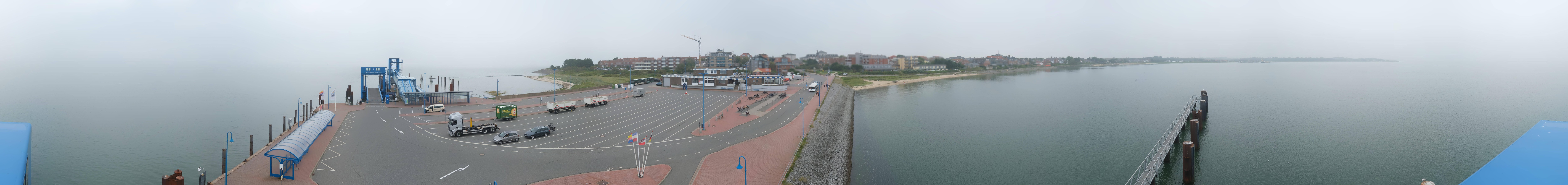 Archiv Foto Webcam Insel Amrum - Fähranleger Wittdün