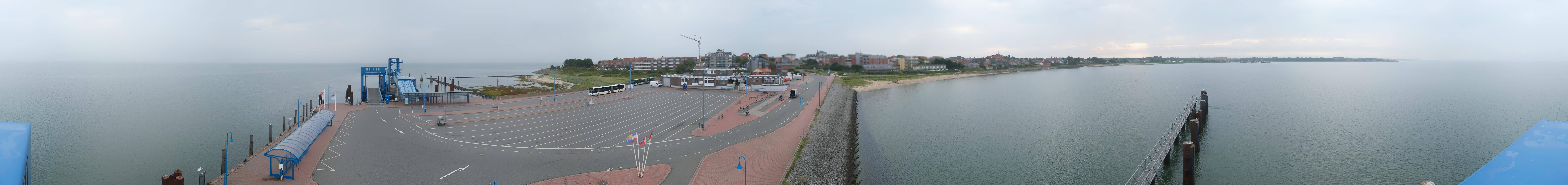 Archiv Foto Webcam Insel Amrum - Fähranleger Wittdün