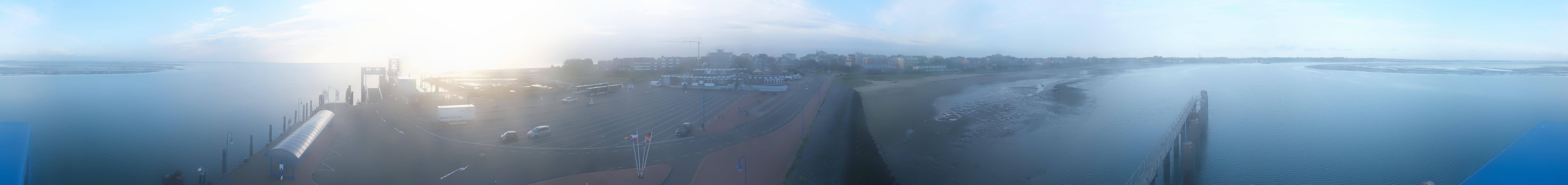 Archiv Foto Webcam Insel Amrum - Fähranleger Wittdün