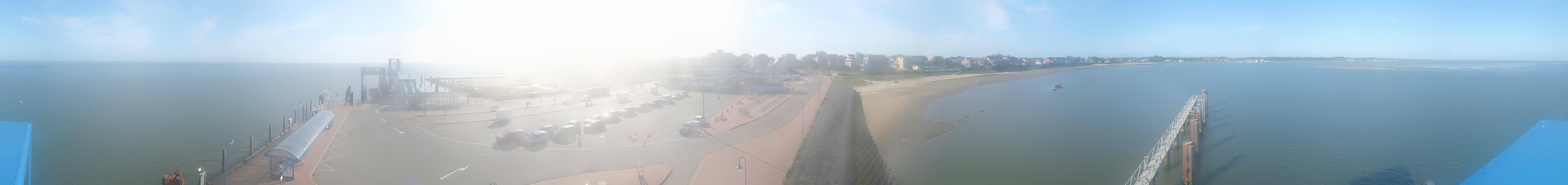 Archiv Foto Webcam Insel Amrum - Fähranleger Wittdün