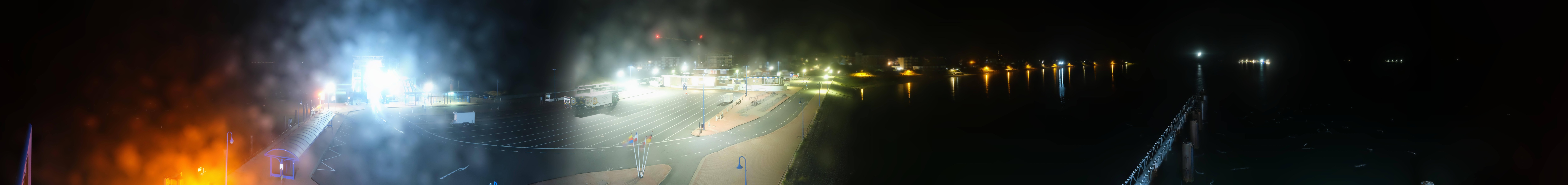 Archiv Foto Webcam Insel Amrum - Fähranleger Wittdün