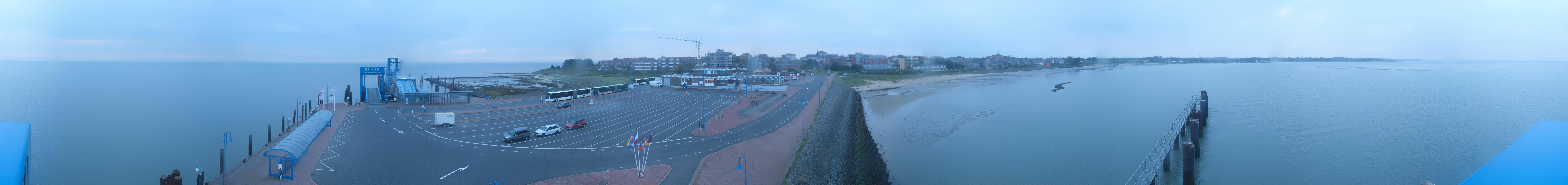 Archiv Foto Webcam Insel Amrum - Fähranleger Wittdün