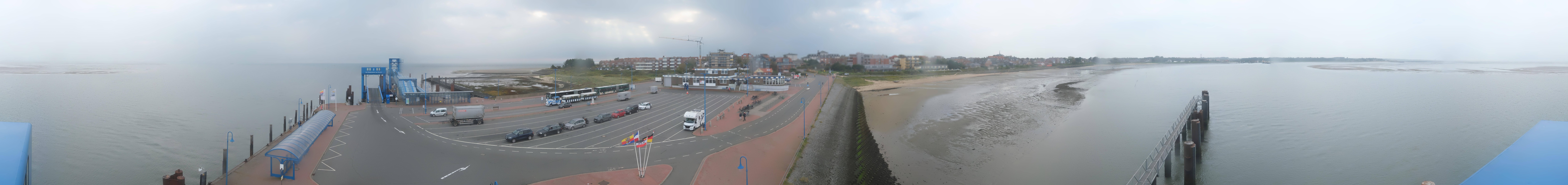 Archiv Foto Webcam Insel Amrum - Fähranleger Wittdün