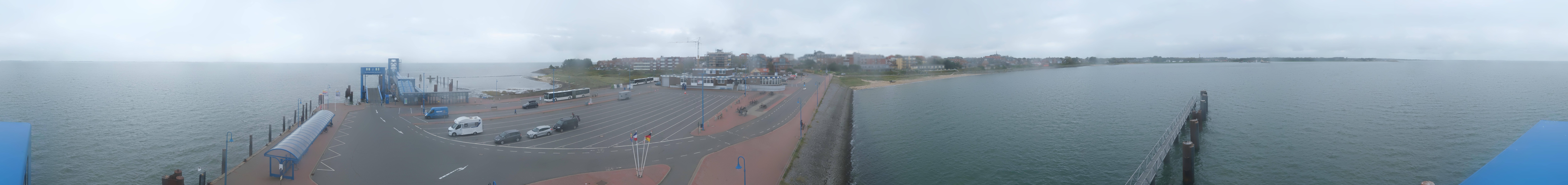 Archiv Foto Webcam Insel Amrum - Fähranleger Wittdün