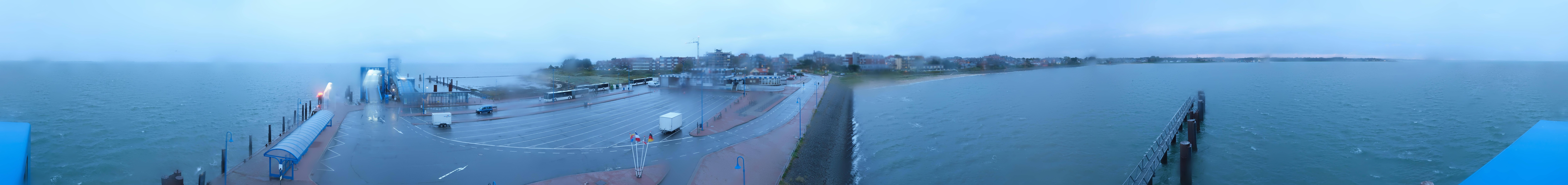 Archiv Foto Webcam Insel Amrum - Fähranleger Wittdün