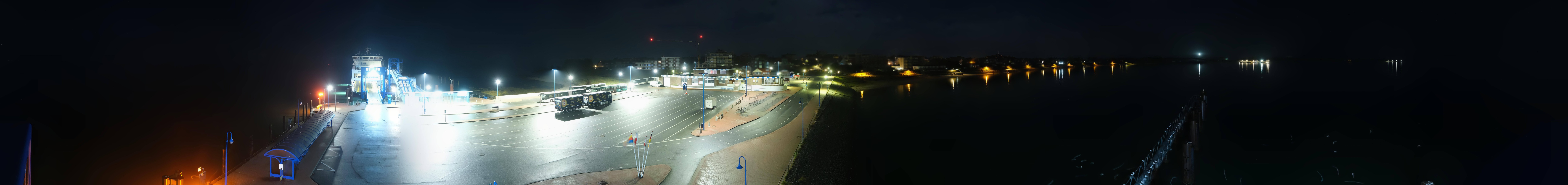 Archiv Foto Webcam Insel Amrum - Fähranleger Wittdün