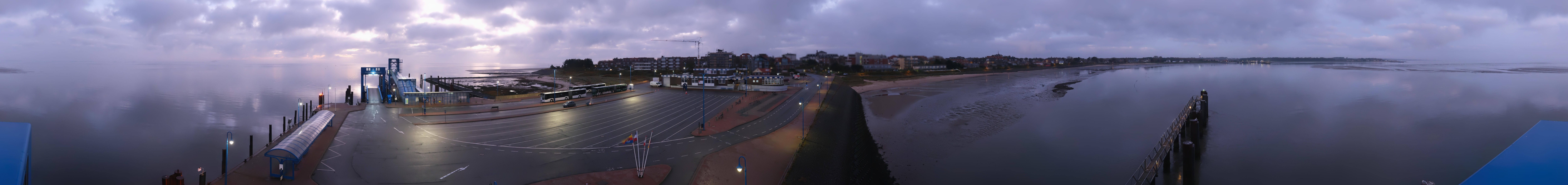 Archiv Foto Webcam Insel Amrum - Fähranleger Wittdün
