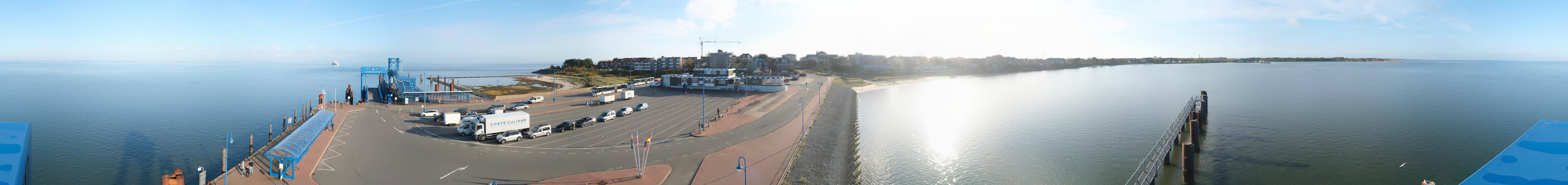 Archiv Foto Webcam Insel Amrum - Fähranleger Wittdün