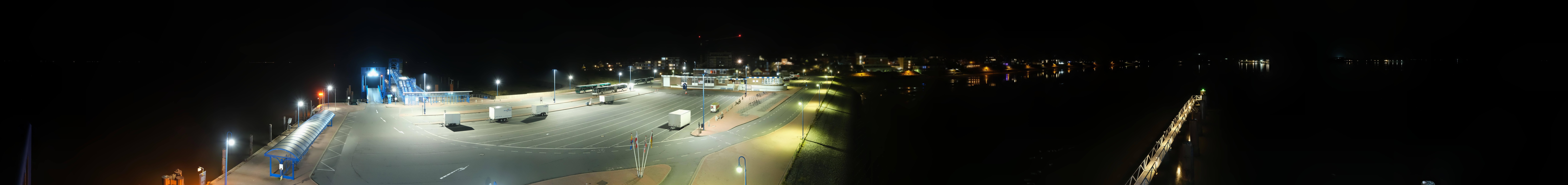 Archiv Foto Webcam Insel Amrum - Fähranleger Wittdün