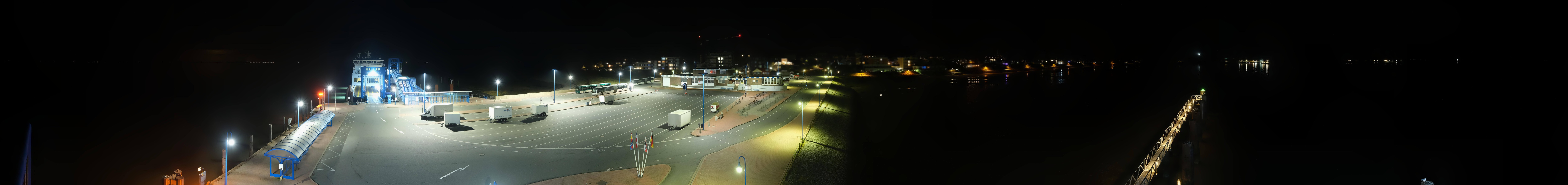 Archiv Foto Webcam Insel Amrum - Fähranleger Wittdün