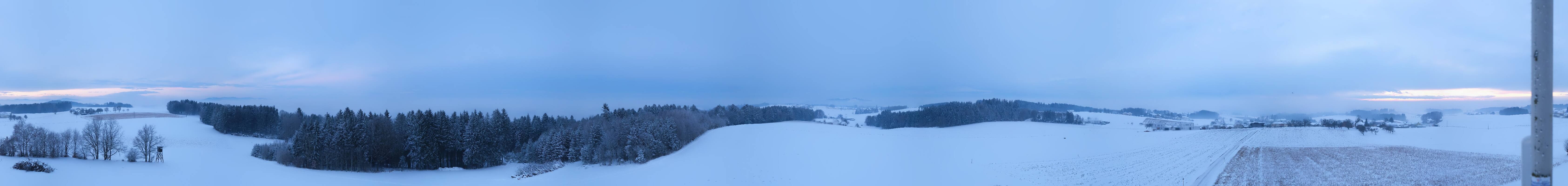 Archiv Foto Webcam Sankt Agatha - Pyramide am Etzinger Hügel