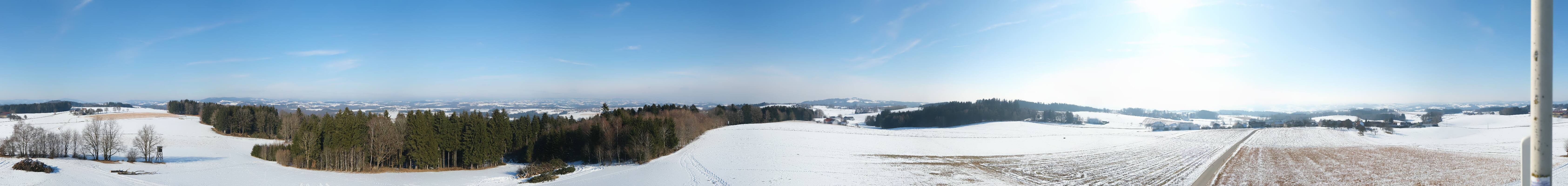 Archiv Foto Webcam Sankt Agatha - Pyramide am Etzinger Hügel