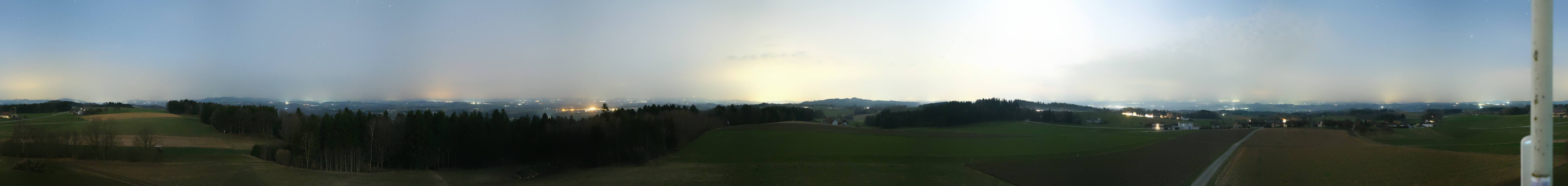 Archiv Foto Webcam Sankt Agatha - Pyramide am Etzinger Hügel