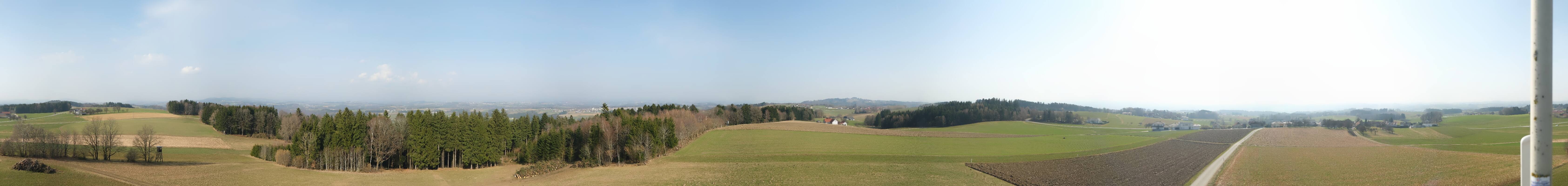 Archiv Foto Webcam Sankt Agatha - Pyramide am Etzinger Hügel
