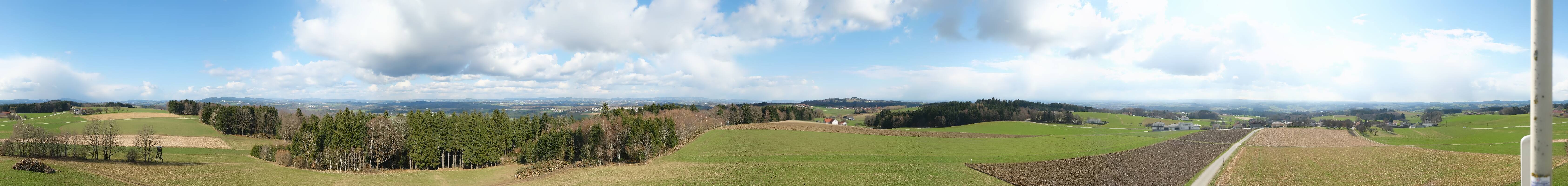 Archiv Foto Webcam Sankt Agatha - Pyramide am Etzinger Hügel