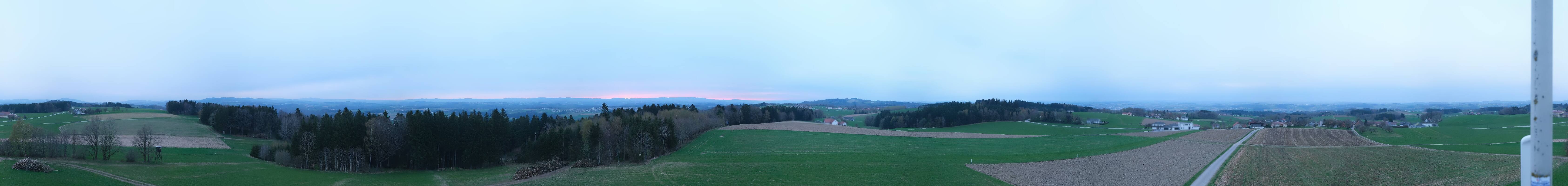 Archiv Foto Webcam Sankt Agatha - Pyramide am Etzinger Hügel