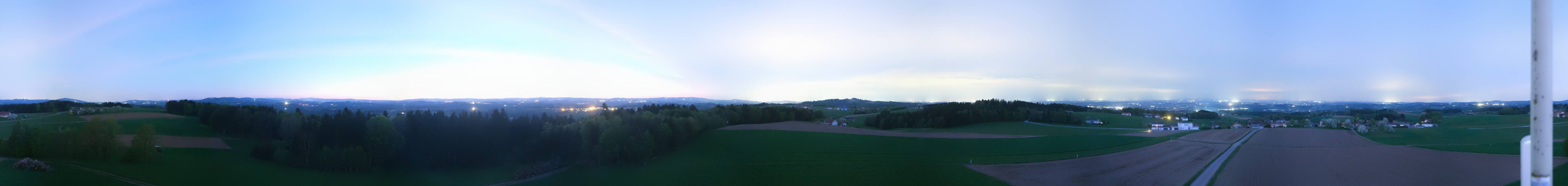 Archiv Foto Webcam Sankt Agatha - Pyramide am Etzinger Hügel