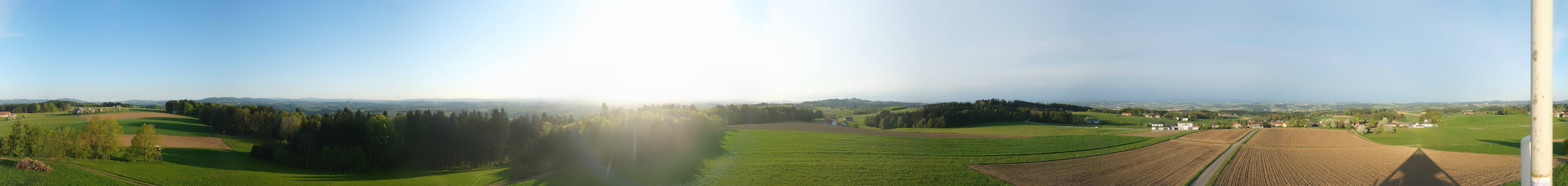 Archiv Foto Webcam Sankt Agatha - Pyramide am Etzinger Hügel