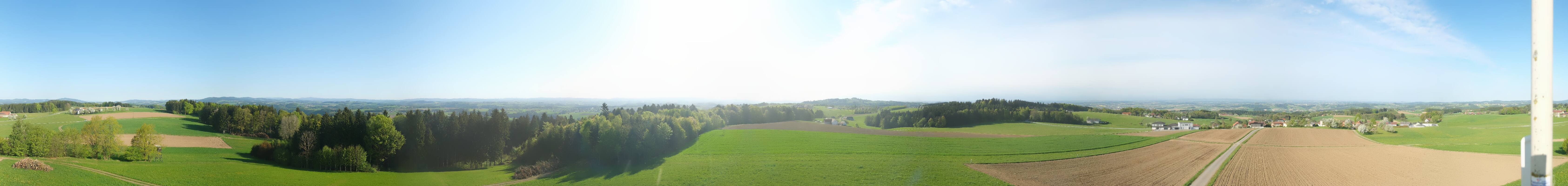Archiv Foto Webcam Sankt Agatha - Pyramide am Etzinger Hügel