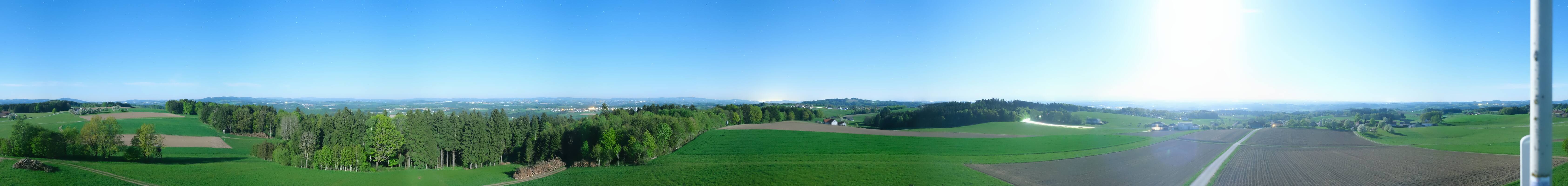 Archiv Foto Webcam Sankt Agatha - Pyramide am Etzinger Hügel