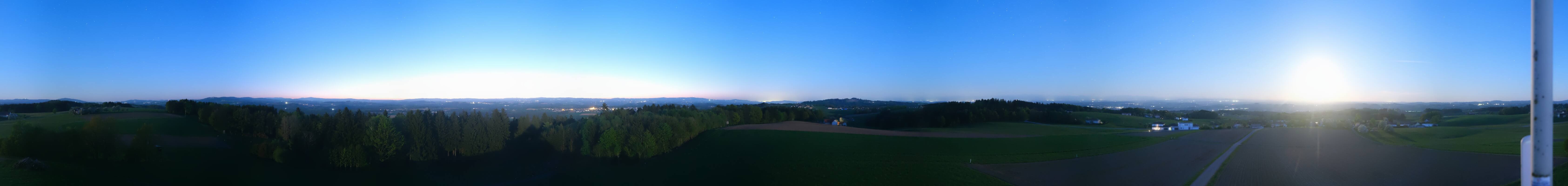 Archiv Foto Webcam Sankt Agatha - Pyramide am Etzinger Hügel