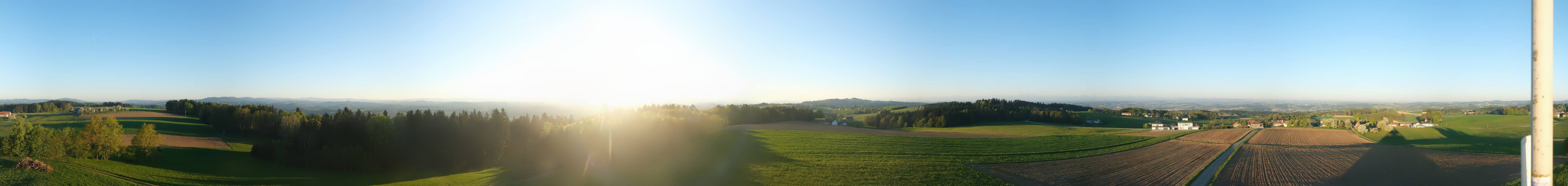 Archiv Foto Webcam Sankt Agatha - Pyramide am Etzinger Hügel