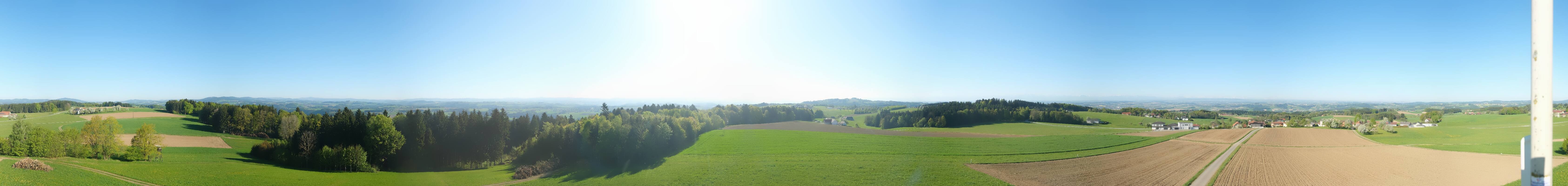 Archiv Foto Webcam Sankt Agatha - Pyramide am Etzinger Hügel