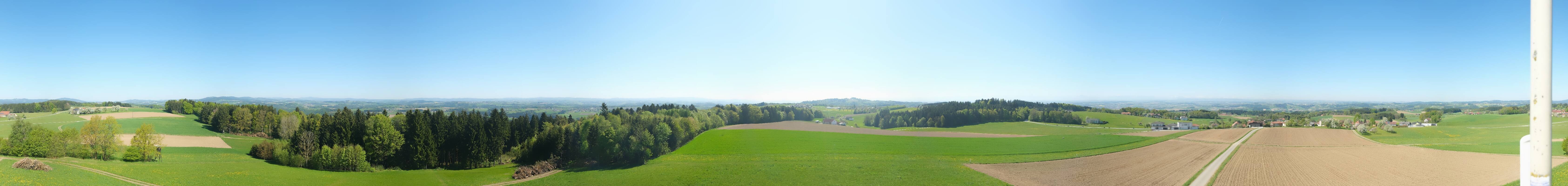 Archiv Foto Webcam Sankt Agatha - Pyramide am Etzinger Hügel