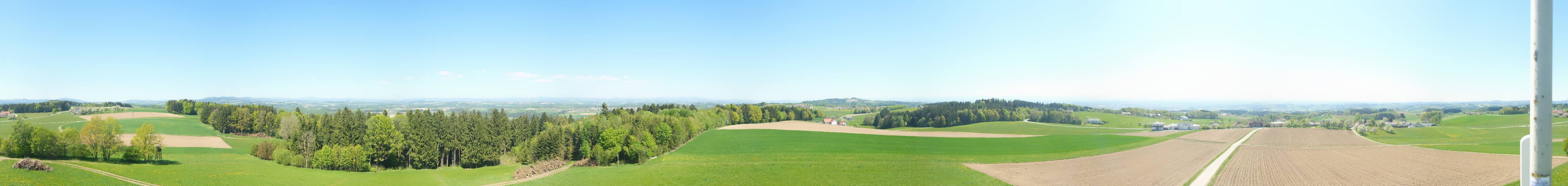 Archiv Foto Webcam Sankt Agatha - Pyramide am Etzinger Hügel