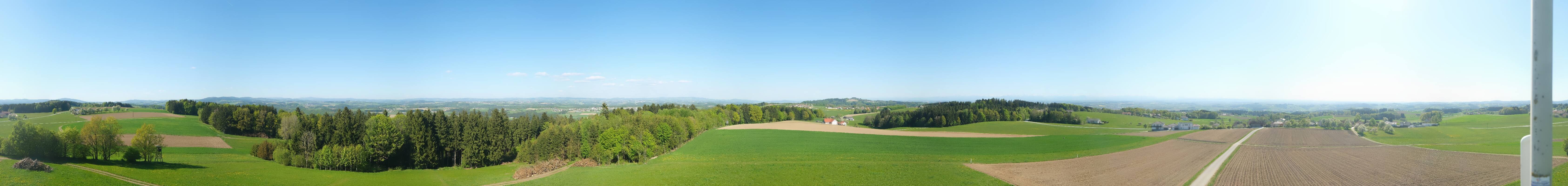 Archiv Foto Webcam Sankt Agatha - Pyramide am Etzinger Hügel