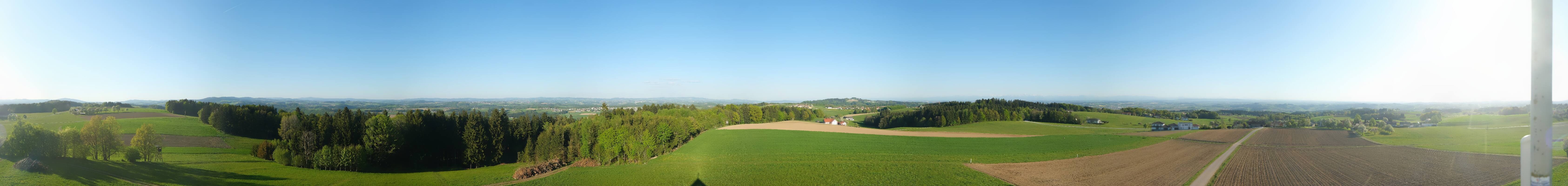 Archiv Foto Webcam Sankt Agatha - Pyramide am Etzinger Hügel