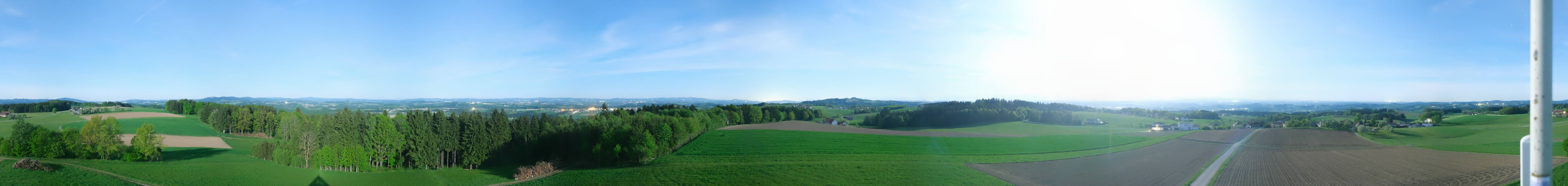 Archiv Foto Webcam Sankt Agatha - Pyramide am Etzinger Hügel