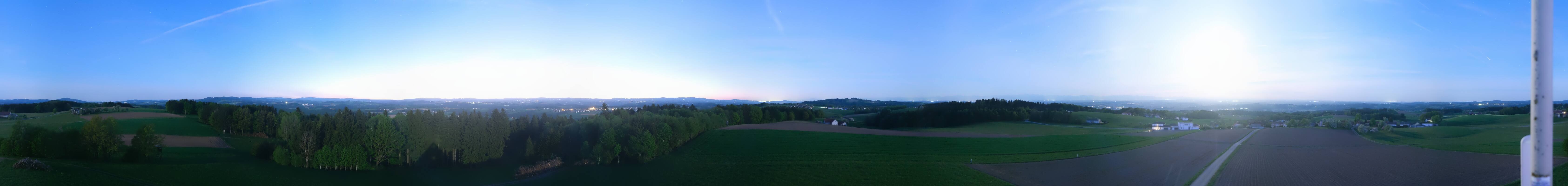 Archiv Foto Webcam Sankt Agatha - Pyramide am Etzinger Hügel