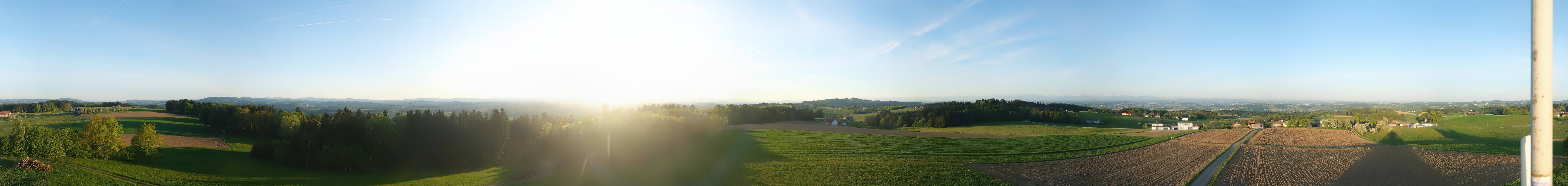 Archiv Foto Webcam Sankt Agatha - Pyramide am Etzinger Hügel