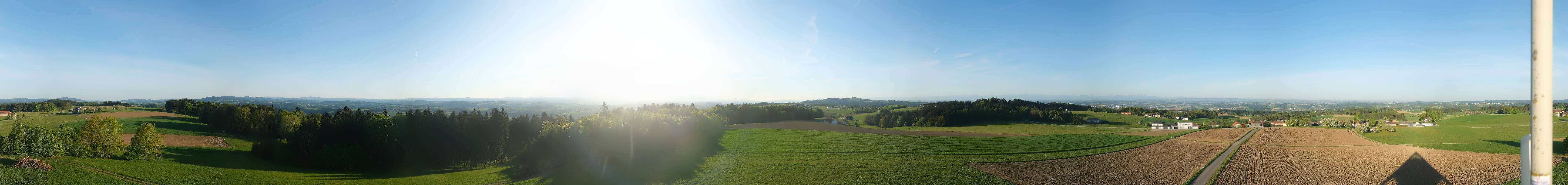 Archiv Foto Webcam Sankt Agatha - Pyramide am Etzinger Hügel