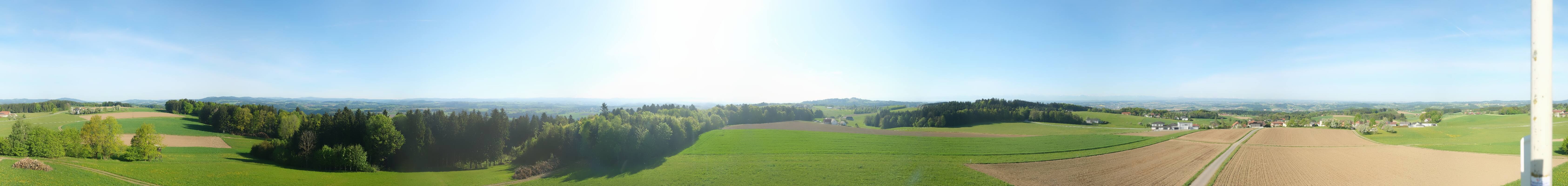 Archiv Foto Webcam Sankt Agatha - Pyramide am Etzinger Hügel