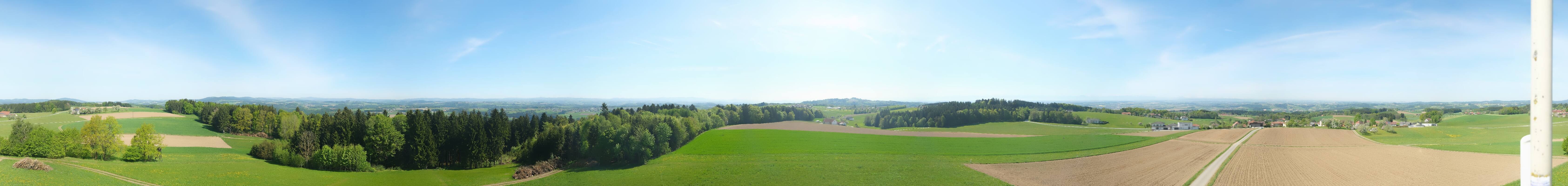 Archiv Foto Webcam Sankt Agatha - Pyramide am Etzinger Hügel