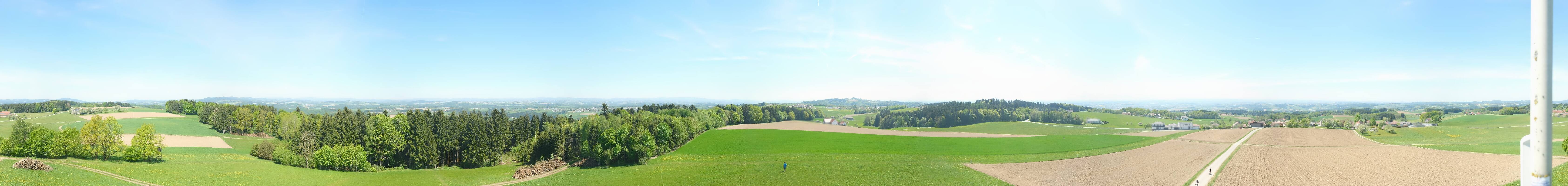 Archiv Foto Webcam Sankt Agatha - Pyramide am Etzinger Hügel