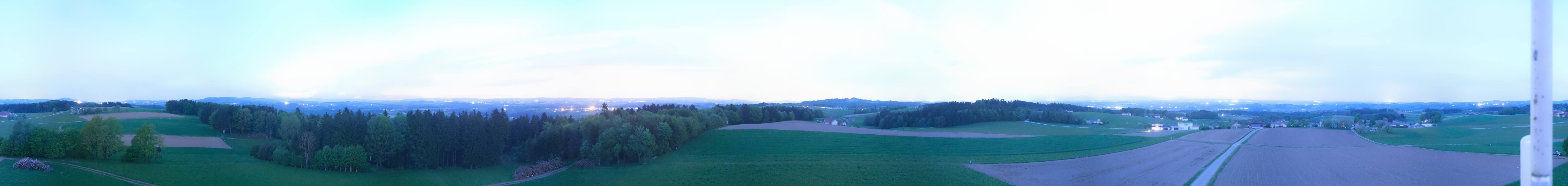 Archiv Foto Webcam Sankt Agatha - Pyramide am Etzinger Hügel