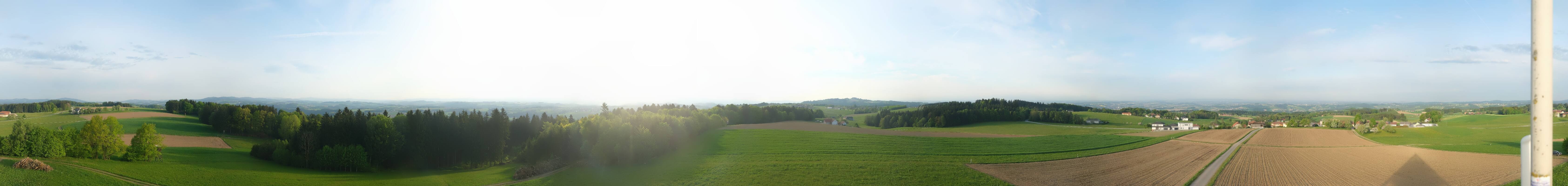 Archiv Foto Webcam Sankt Agatha - Pyramide am Etzinger Hügel