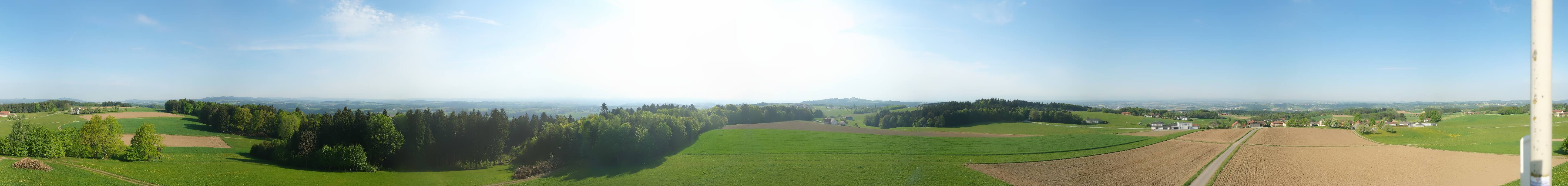 Archiv Foto Webcam Sankt Agatha - Pyramide am Etzinger Hügel