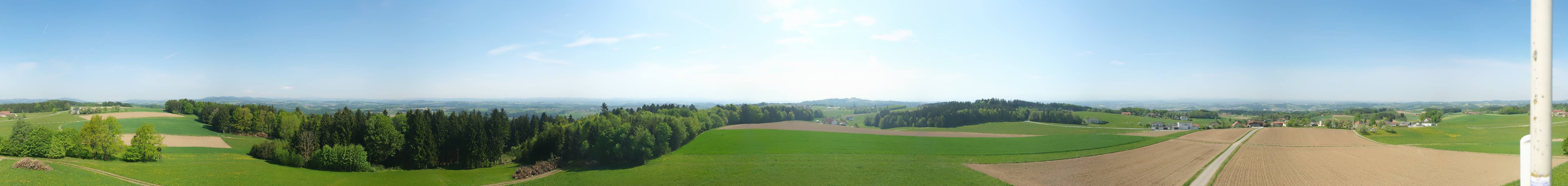 Archiv Foto Webcam Sankt Agatha - Pyramide am Etzinger Hügel